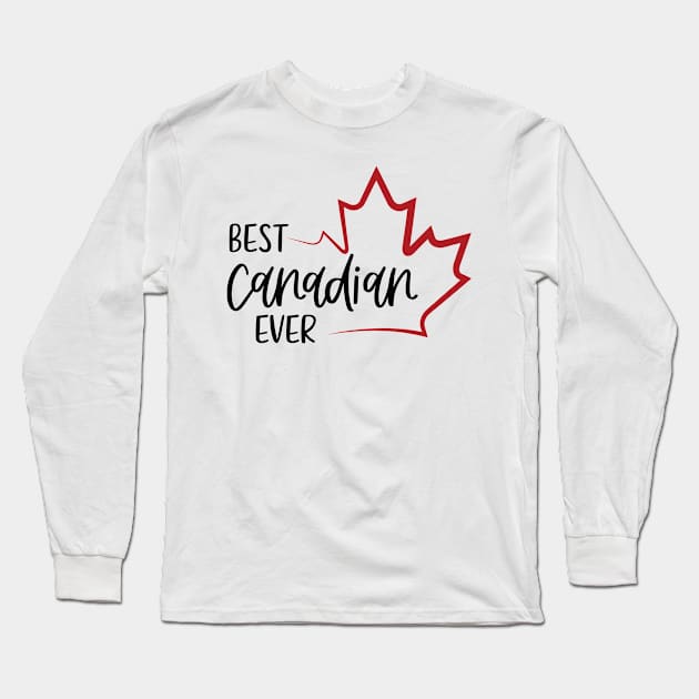 Canadian Long Sleeve T-Shirt by Hastag Pos